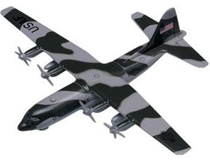 Motormax 1/228 C-130 Hercules **DAMAGED BOX** image