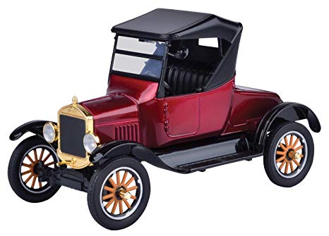 Motormax 1/24 1925 Ford Model T Soft Top Runabout Burgundy image