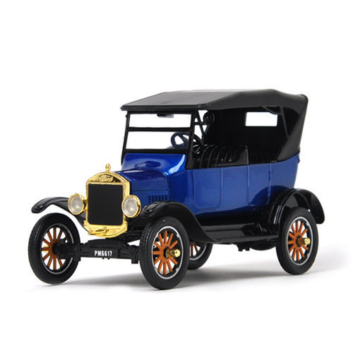 Motormax 1/24 1925 Ford Model T Touring Soft Top Blue image