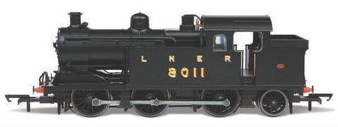 Oxford 1/76 N7 Loco - LNER N& 0-6-2 No.8011 image