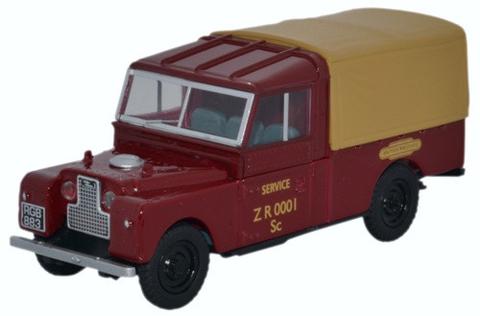 Oxford 1/43 Land Rover Series 1 109 inch Canvas cover - British Rail image