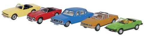 Oxford 1/76 Truimph Set - 5 Car Set  image