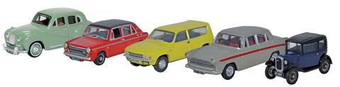 Oxford 1/76 Austin Set - 5 Car Set  image