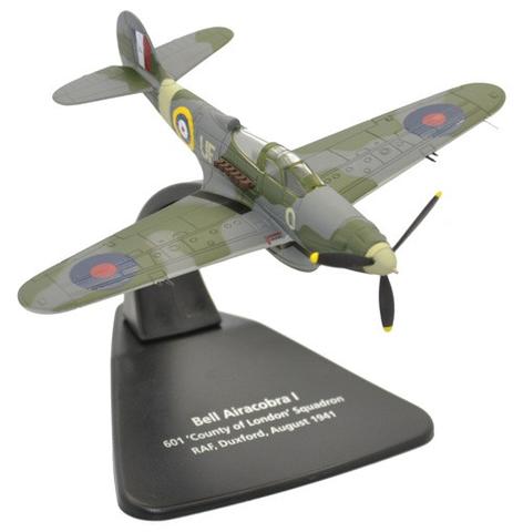 Oxford 1/72 Bell Airacobra I, 601 County of London Sqn, RAF Duxford, 1941  image