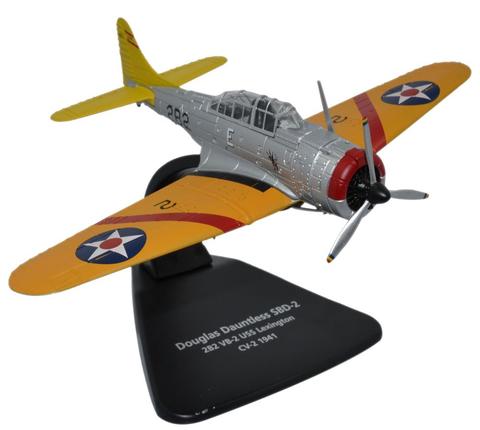 Oxford 1/72 Douglas Dauntless SBD-2, 2B2 VB-2 USS Lexington CV-2 1941  image