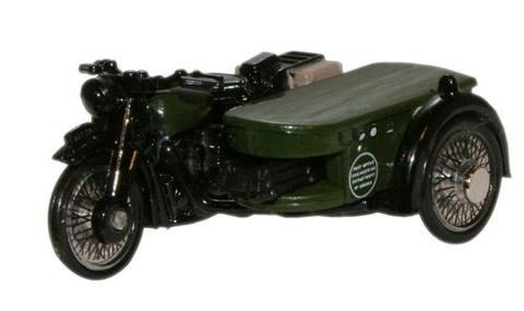 Oxford  1/76 BSA Motorbike and Sidecar Post Office Telephones image