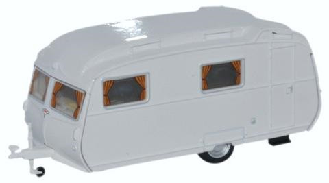 Oxford 1/76 Carlight Continental Caravan image