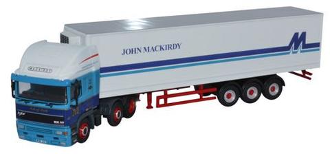 Oxford 1/76 ERF EC Olympic 40Ft Fridge Trailer - John Mackirdy  image