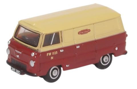 Oxford  1/76 Ford 400E Van - British Railways British Railways image