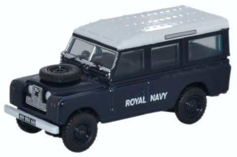 Oxford 1/76 Land Rover Series 11 Station Wagon Royal Navy image
