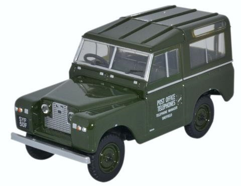 Oxford 1/76 Land Rover Series II SWB Station Wagon Post Office Telephones image