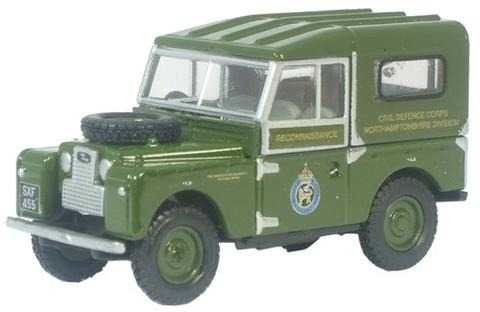 Oxford 1/148 Land Rover Series 1 88 inch - Civil Defence image