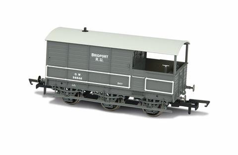 Oxford  1/76 GWR Toad Brake Wagon - 6 Wheel  image