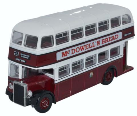 Oxford  1/76 Leyland Titan PD2-12 Edinburgh Corporation image