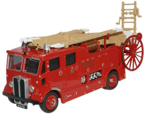 Oxford  1/76 AEC Regent III Fire Engine Hong Kong Fire Brigade image
