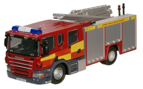 Oxford 1/76 Scania CP31 Pump Ladder Surry Fire and Rescue image