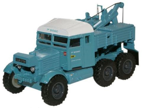 Oxford  1/76 Scammell Pioneer Recovery Tractor Unit BOAC image