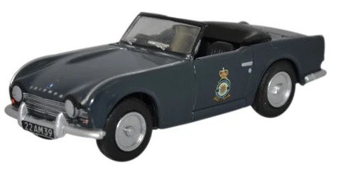 Oxford 1/76 Triumph TR4 - RAF Cyprus image