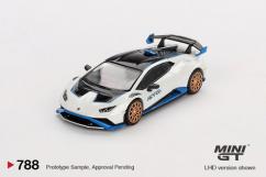 Mini GT 1/64 Lamborghini Huracan STO Bianco Asopo image