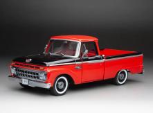 SunStar 1/18 Ford F-100 Custom Pick-up 1965 Red image