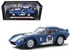 Shelby Collectables 1/18 1965 Shelby Cobra Daytona Coupe #98 Blue image