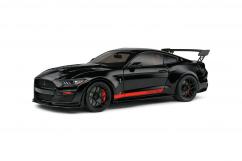 Solido 1/18 Shelby GT500-H 2023 Black with Red Stripes image