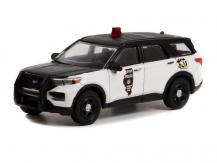 Greenlight 1/64 2022 Ford Police Interceptor Utility - Illinois image