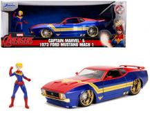 Jada 1/24 1973 Ford Mustang with Captain Marvel image