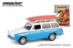 Greenlight 1/64 Volkswagen Type 3 Squareback 1961 with Canoe image