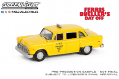 Greenlight 1/64 Checker Taxi 1980 - Ferris Bueller's Day Off image