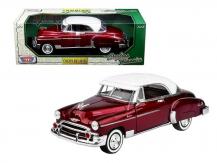 Motormax 1/18 Chevy Bel Air 1950 - Metallic Red image