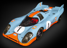 Pocher 1/8 Porsche 917K #1 Gulf Edition Diecast Kitset image