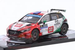 IXO Models 1/43 Hyundai i20 N BRC Racing 2024 #1 Hayden Paddon/John Kennard image