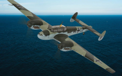 Corgi 1/72 Messerschmitt Bf110D VJ+OQ Rudolf Hess Scotland 1941 image