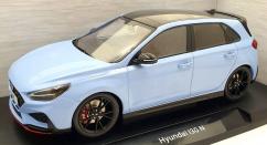 Model Car Group 1/18 Hyundai i20 N 2021 Light Blue image