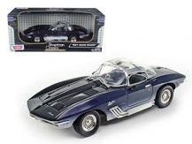 Motormax  1/18 1961 Chevrolet Corvette Mako Shark Blue image