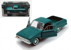 Motormax 1/24 Ford Ranchero 1960 Turquoise image