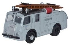 Oxford 1/76 Dennis F8 Fire Engine Devon Fire Brigade image