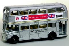 Oxford  1/148 Routemaster Bus - London Transport Silver Jubilee  image