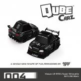 Mini GT Nissan LB-ER34 Super Silhouette Skyline Black QubeCarz image