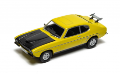 Corgi 1/43 Ford Capri MkI 3.0 GXL Daytona Yellow - Richard Hammond image