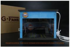 G-Fans 1/64 GULF Double Storey Garage with LED Lights image