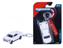 Majorette 1/64 Toyota Hilux Revo White Keychain image