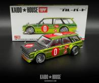 Mini GT 1/64 Datsun 510 Wagon OG Flo Yellow Kaido House image
