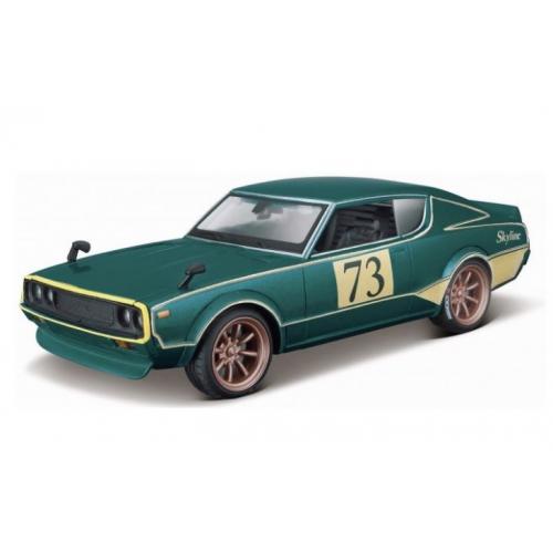Maisto 1/24 Nissan Skyline 2000GT-R 1973 KPGC110 - DiecastModels