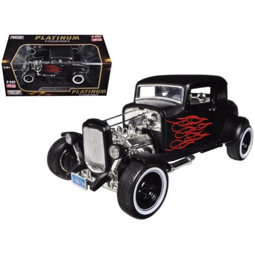MOTORMAX 1932 FORD HOT ROD 1:18 SCALE DIE-CAST BLACK NEW IN