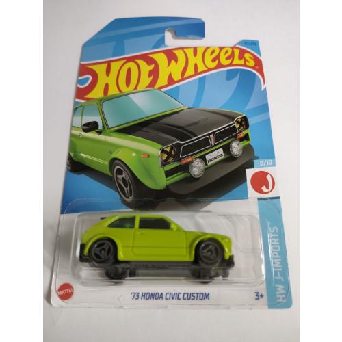 Hot Wheels '73 Honda Civic Custom - DiecastModels