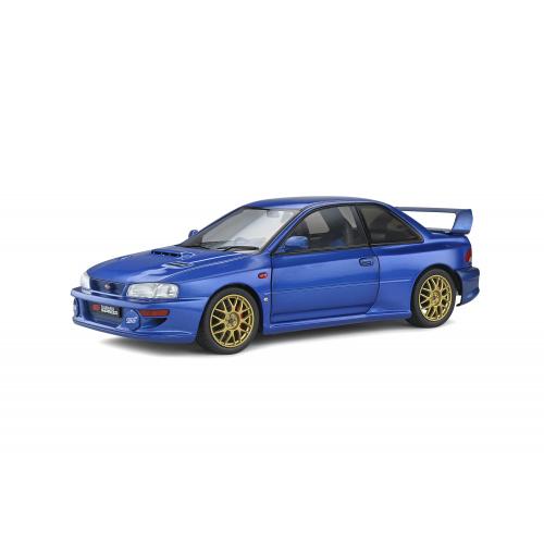 1/18 スバル インプレッサ 22B 1998 ブルー SOLIDO製 1/18 Solido 1998 Subaru Impreza 22b (Blue) Diecast Car Model