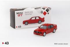 Mini GT 1/64 BMW M3 E30 Henna Red image