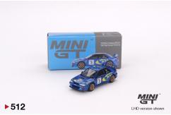 Mini GT 1/64 Subaru Impreza WRC97 1997 Rally San Remo Winner #3 image